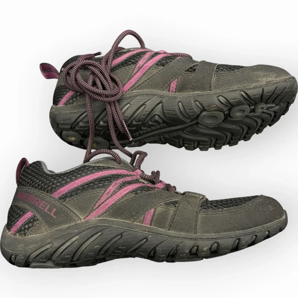 Merrell Runners Riverbed 3 Hiking Water US/AU 6 EU 36 Gorpcore Black Pink Walk